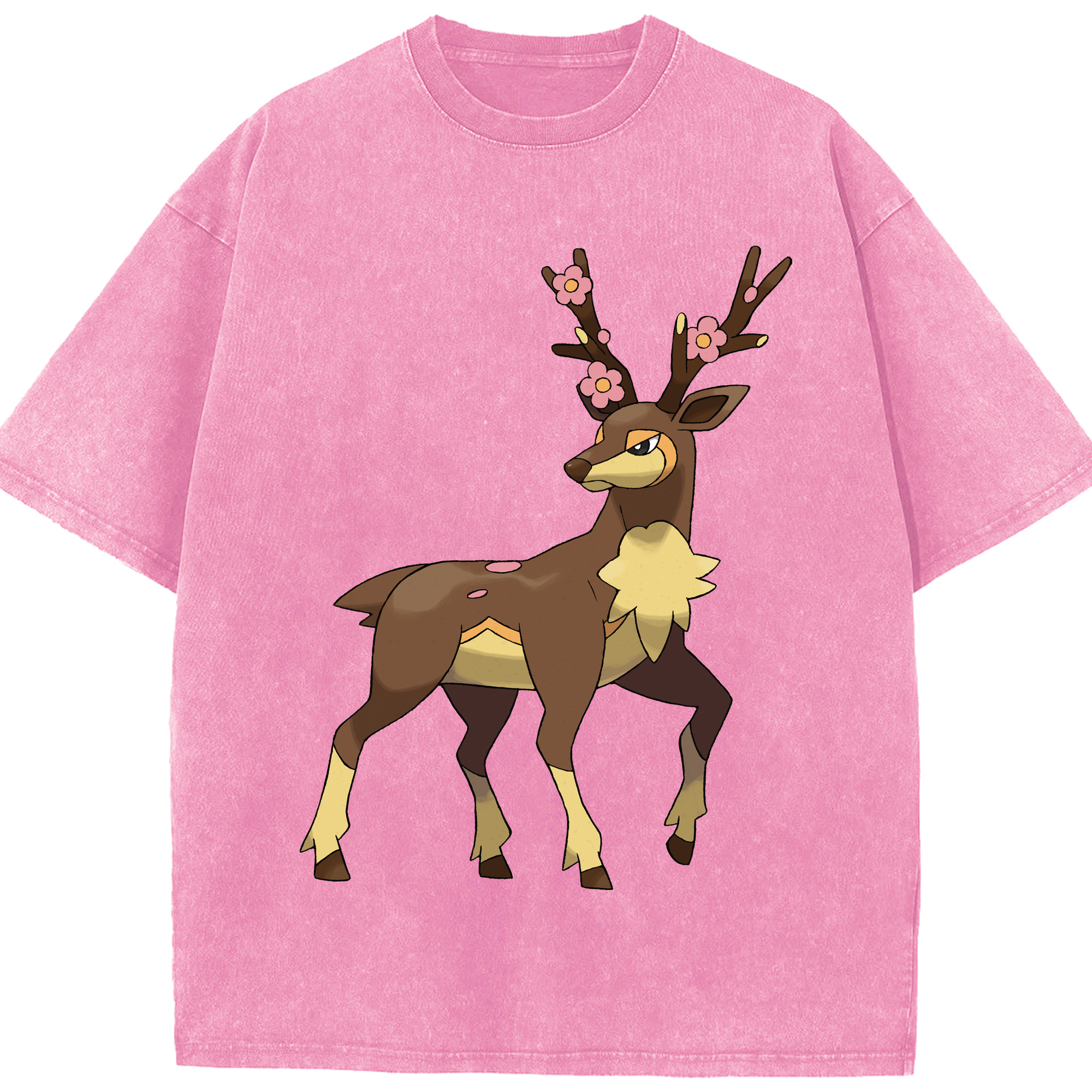 （画像用） ポケットモンスター Pokémon 綿100% ヴィンテージ風 半袖Tシャツ（フロントプリント）
